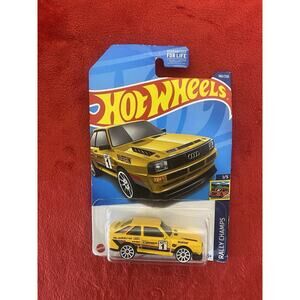 2022 Hot Wheels '84 Audi Sport Quattro #180 Yellow